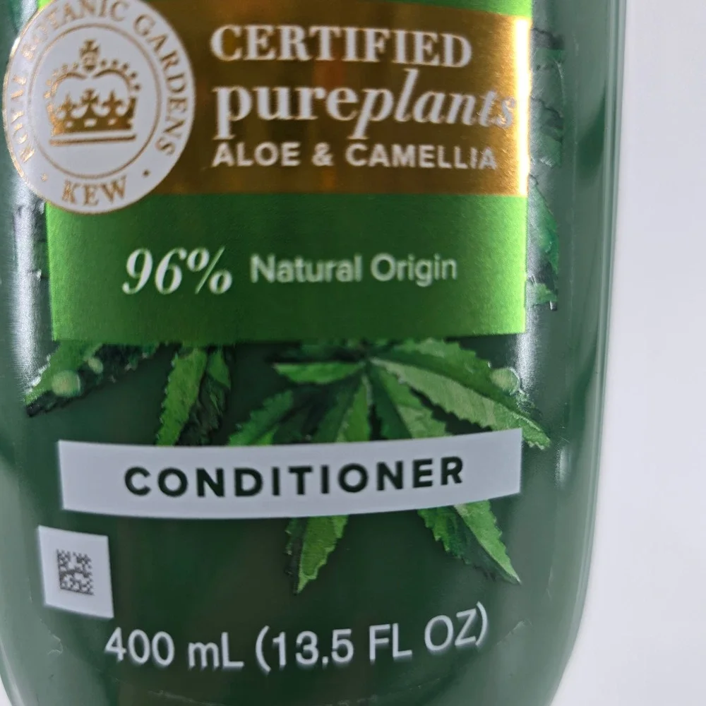 Herbal Essences Conditioner Hemp Oil Frizz Control Green 13.5oz New